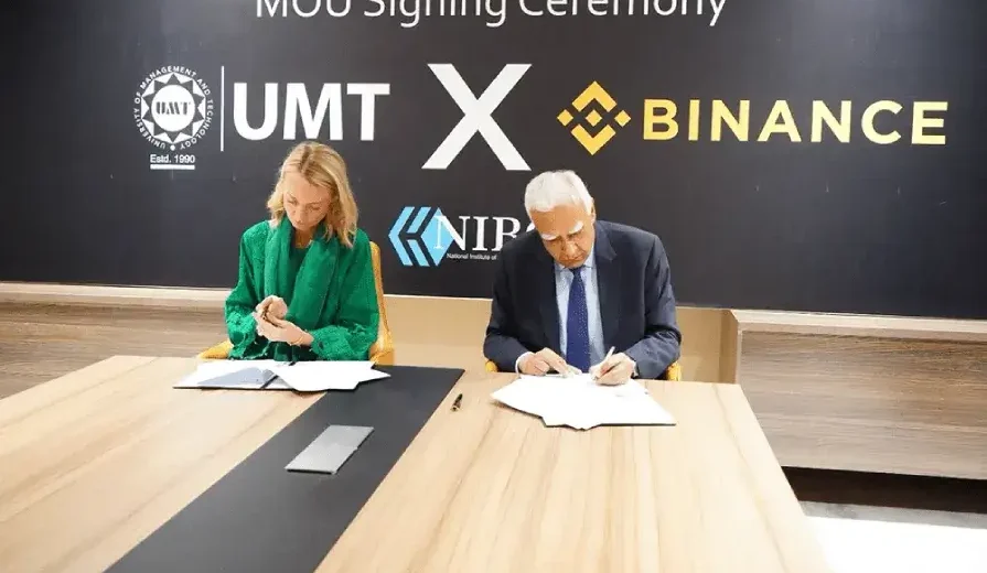 Binance and UMT Sign MoU to Power Blockchain Education in Pakistan