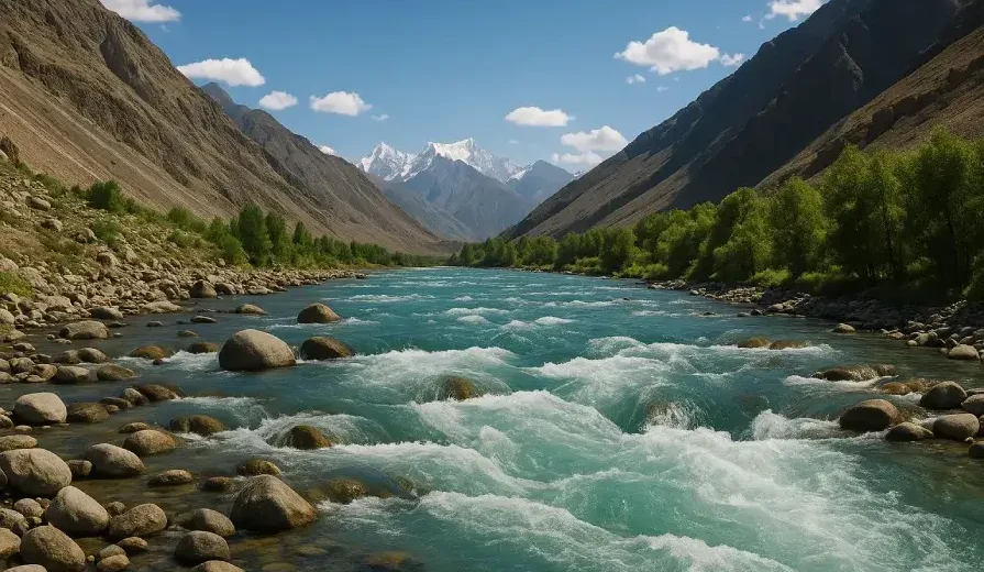 Prime Minister Shehbaz Sharif addresses media on Pakistan’s water rights under the Indus Waters Treaty